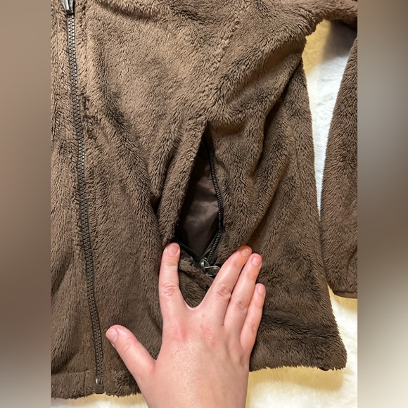 ⭐️ The North Face Osito Fuzzy Fleece Jacket Brown Size XS ⭐️ - Picture 7 of 8